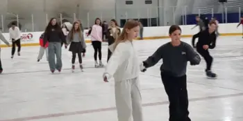 Посещение ледовой площадки в г. Жодино