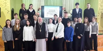 Встреча с настоятелем храма
