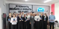 Диалог о мире и ценностях: в школьной музейной комнате прошла встреча с Татьяной Чуйковой