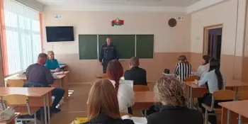 Профориентационная встреча с сотрудниками Борисовского РУВД: диалог о профессии в деталях